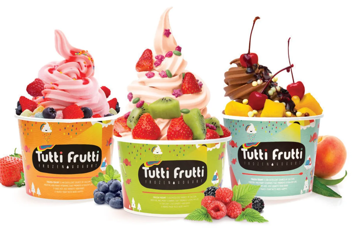 Tutti Frutti Frozen Yogurt